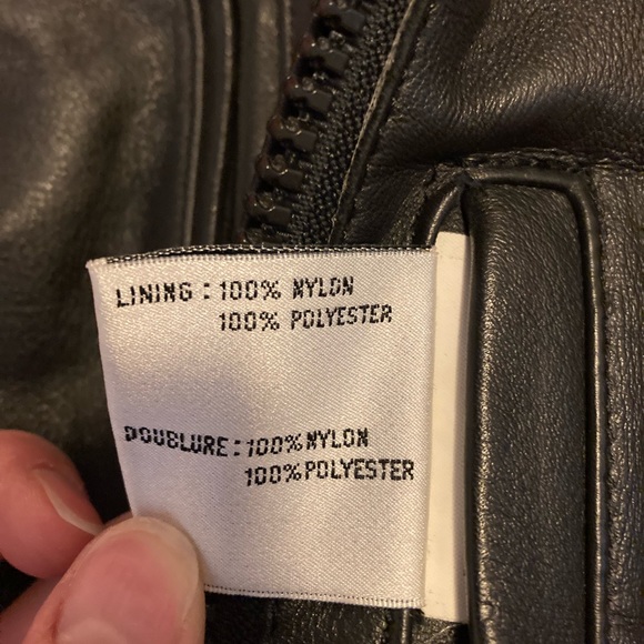 Leather motorcycle jacket - Picture 6 of 13